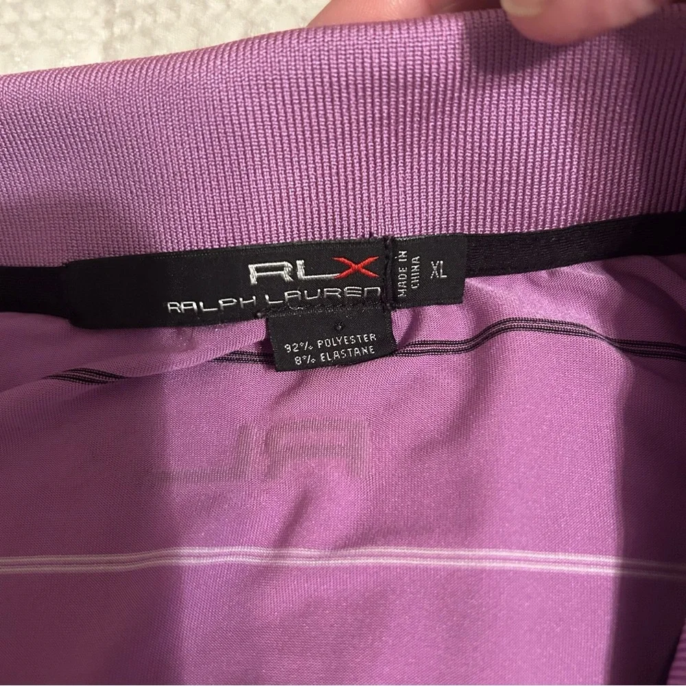 Ralph Lauren‎ RLX Lavender Polo Shirt Secco Golf Club XL